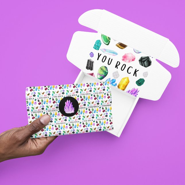 Papel De Seda Você Rock Crystal Tissue Paper (Let someone special know that they rock with this fun crystal tissue paper! Matching collection! )