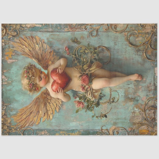 Papel De Seda Você Segura Meu Coração (Frente )