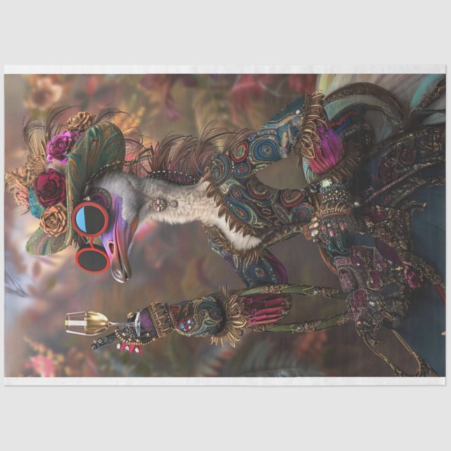 Papel De Seda Wackadoodle das Twinkeltoes Imaginais de Desligar (Frente )