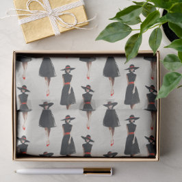 Papel De Seda Wash Little Black Dress Fashion Pattern