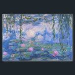 PAPEL DE SEDA WATER LILIES POND MONET DECOUPAGE<br><div class="desc">Este artigo de desvinculação apresenta a bela pintura a óleo na canvas,  intitulada "Lírios d'água",  de Claude Monet (1916 - 1919). Este belo papel é perfeito para projetos de desacoplamento de decoração domiciliar ou para embrulhar presentes feitos à mão,  como sabonetes ou velas.</div>