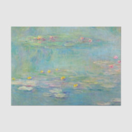 Papel De Seda Water Lily Series 3 por Claude Monet