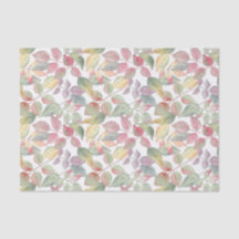 Watercolor Autumn Deixa A Natureza Botânica