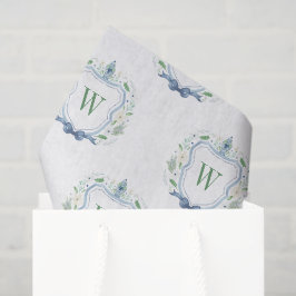 Papel De Seda Watercolor Chinoiserie Ginger Jars Crest