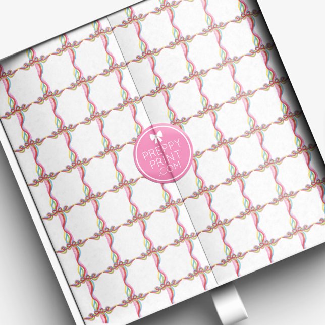 Papel De Seda Watercolor Confetti Christmas Ribbon e Arcos (Criador carregado)