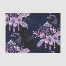Papel De Seda Watercolor Flowers Floral Raven Botanicals