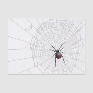 Papel De Seda Web de aranha da viúva negra