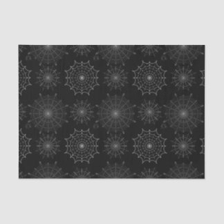 Papel De Seda Webs de Aranha Preta do Halloween