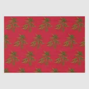 Papel De Seda Weed Buds em Khaki Personalizado