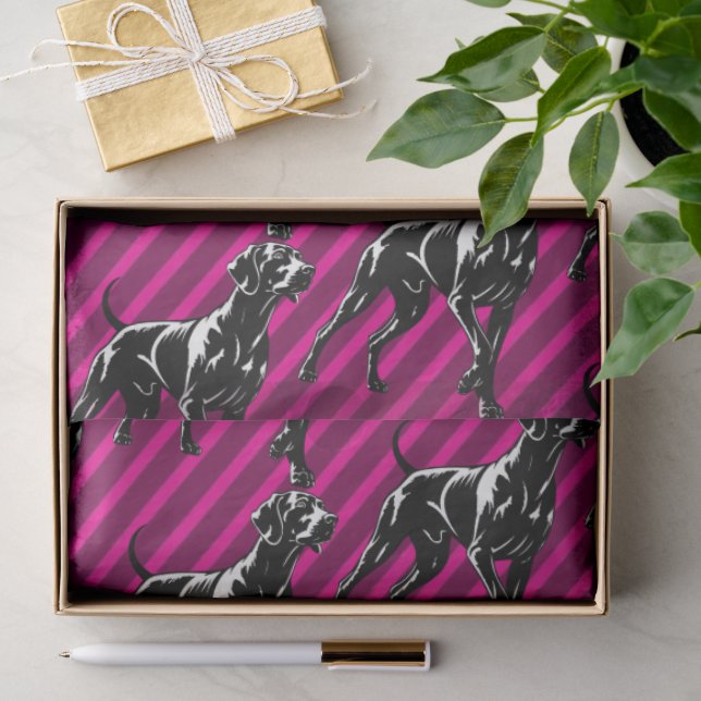 Papel De Seda Weimaraner  (Presente)