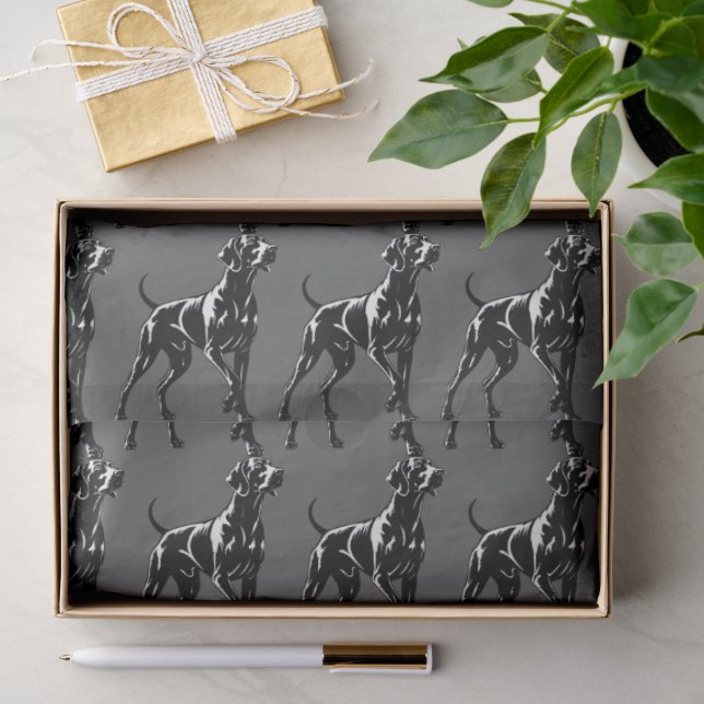 Papel De Seda Weimaraner  (Presente)