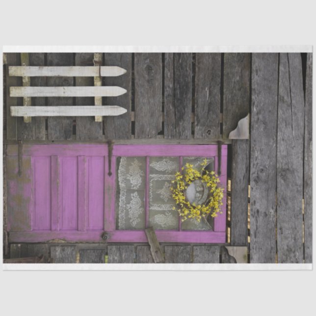 Papel De Seda Welcome to the Farm (Frente )