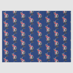 Papel De Seda Western Rodeo Mutton Busting Cowboy Kid