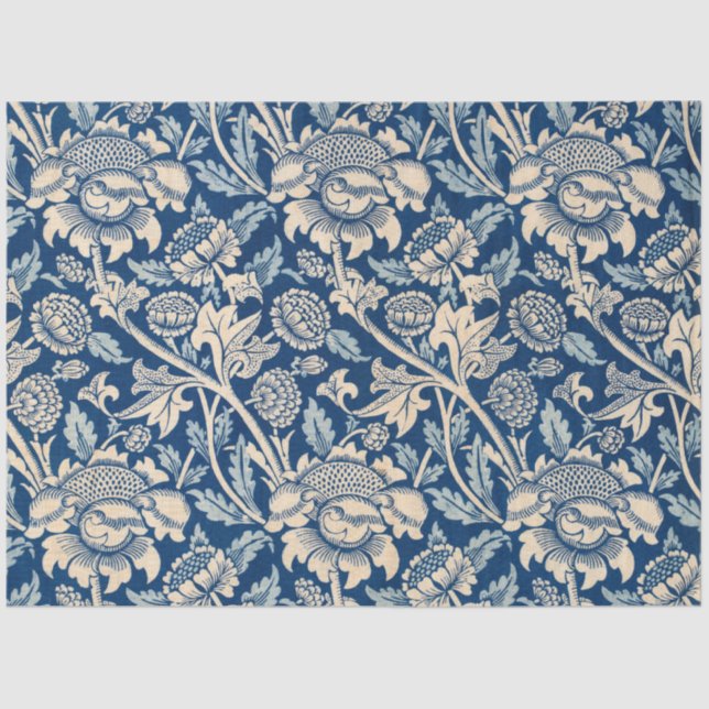 Papel De Seda Wey, 1883 por William Morris (Frente )
