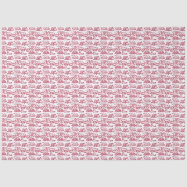 Papel De Seda WHEATEN Terrier Red Toile (Frente )