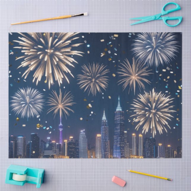 Papel De Seda When the Lights Begin to Fall (Arte )