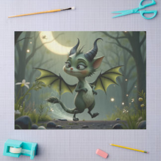 Papel De Seda Where moonbeams dance, little mischief awakens. 