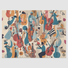 Papel De Seda Whimsical Jazz