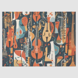 Papel De Seda Whimsical Jazz Vibes