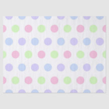Whimsical Watercolor Pastel Polka Dot Birthday