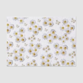 Papel De Seda White Daisy do Livro Branco