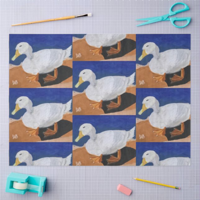 Papel De Seda White Goose (Arte )
