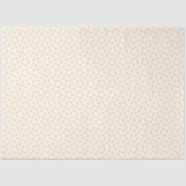 Papel De Seda White with Yellow Daisies Tissue Paper