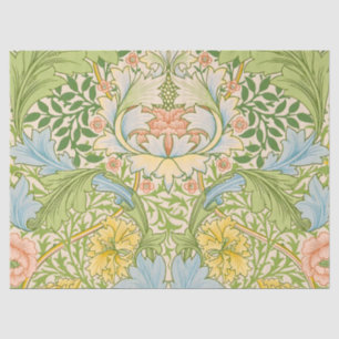 Papel De Seda Willam Morris Myrtle Garden Floral Classic