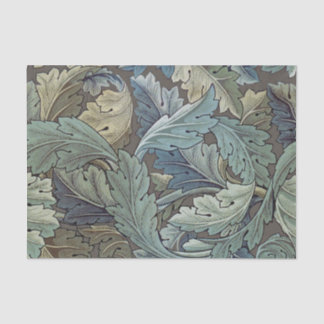 Papel De Seda William Morris Acanthus Sage Flor de Salvia Floral