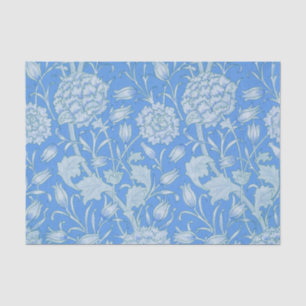 Papel De Seda William Morris - Art Nouveau Wild Tulips - Azul