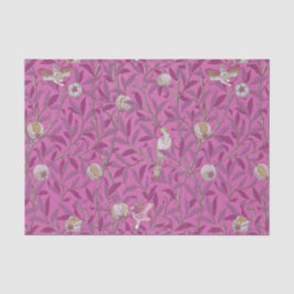 Papel De Seda William Morris, Birds and Pommegrenates - Rosa