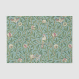 Papel De Seda William Morris, Birds and Pommegrenates - Verde