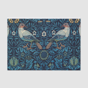 Papel De Seda William Morris Blue Birds Tapeçaria Clássica