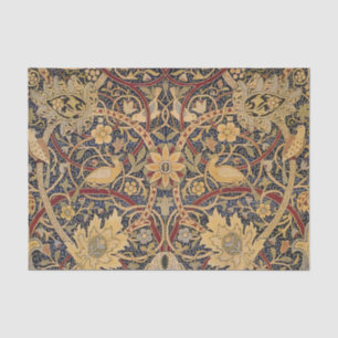 Papel De Seda William Morris Bullerswood Faux Tapeçaria