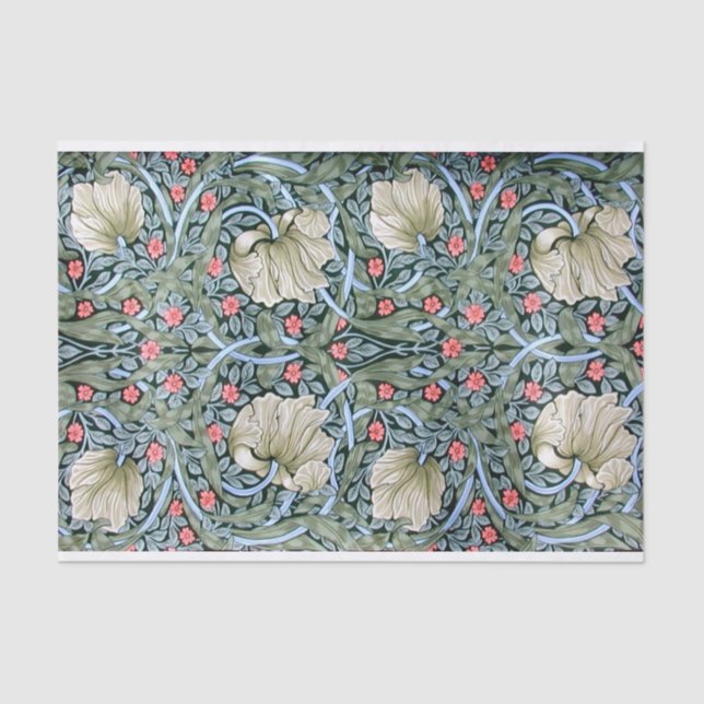 Papel De Seda William Morris Design Tissue Paper (Frente )