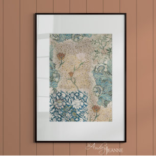 Papel De Seda William Morris Floral Cottagecore Garden Decoupage