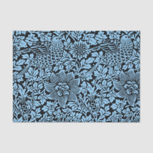 Papel De Seda William Morris Floral Pattern Bird Flowers