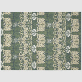 Papel De Seda William Morris Floral Vintage Art Tulip E Rosa