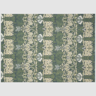 Papel De Seda William Morris Floral Vintage Art Tulip E Rosa