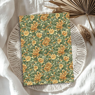 Papel De Seda William Morris inspirou a floração verde pastel co