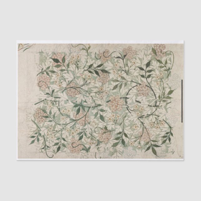 Papel De Seda William Morris Jasmine (Frente )