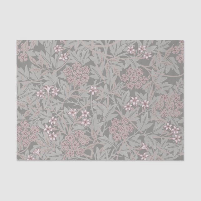 Papel De Seda William Morris Jasmine Flower Pattern (Frente )