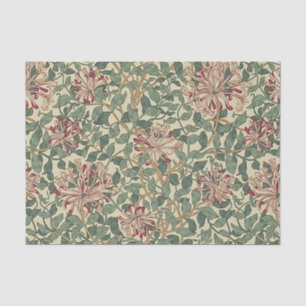 Papel De Seda William Morris - madressilva & folhas de Nouveau