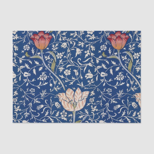 Papel De Seda William Morris Medway Pattern (Frente )