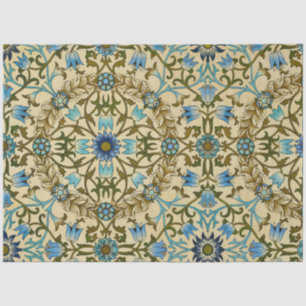 Papel De Seda William Morris - Padrão antigo de vinha e flores 1