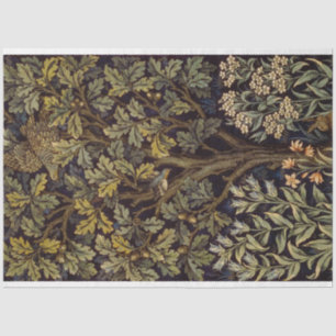 Papel De Seda William Morris - Pheasant Bird Tree Botanical