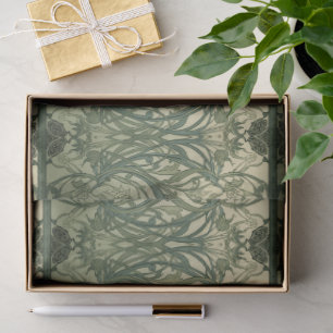 Papel De Seda William Morris Seaweed Floral Vintage art nouveau