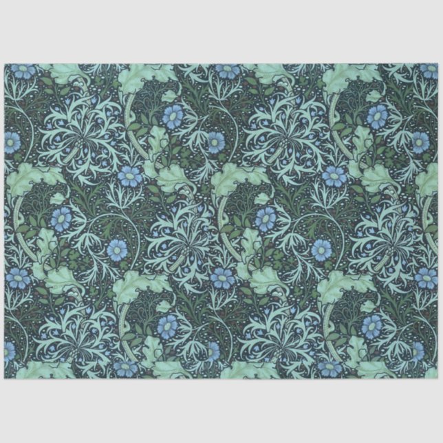 Papel De Seda William Morris Seaweed Pattern (Frente )