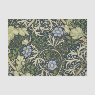 Papel De Seda William Morris Seaweed Pattern Floral Vintage Art