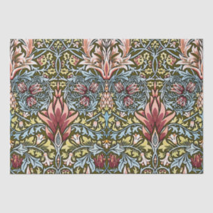Papel De Seda William Morris Snakeshead Padrão Floral